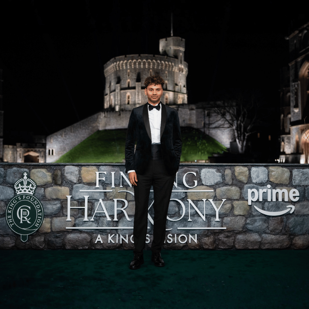 Founder Frank at ‘Finding Harmony: A King’s Vision’ Film Premiere | Windsor Castle